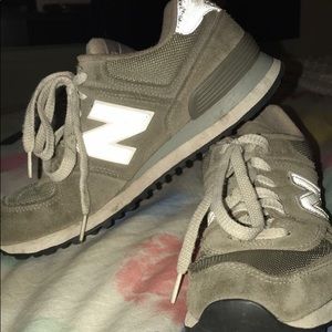 Grey New Balances